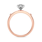 Photo of Omella 1/4 ct tw. Lab Grown Diamond Pear Cluster Trio Set 10K Rose [BT2487RE-C000]
