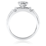 Photo of Bexley 1 1/10 ct tw. Lab Grown Diamond Round Cluster Trio Set 14K White [BT2493WE-C000]