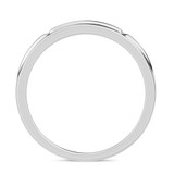 Photo of Boundless 1/7 ct tw. Lab Grown Diamond Same Sex Mens Band Set 10K White [BT2503WM]