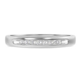 Photo of Gaia 1/20 ct tw. Lab Grown Diamond Ladies Band 14K White Gold [BT2496WL]