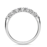 Photo of Oxley 2 5/8 ct tw. Lab Grown Diamond Round Solitaire Trio Set 14K White Gold Vermeil [BT2547WL]