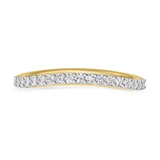 Photo of Jemma 3 1/10 ct tw. Lab Grown Diamond Round Solitaire Trio Set 14K Yellow Gold Vermeil [BT2553YL]