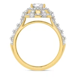 Photo of Jemma 3 1/10 ct tw. Lab Grown Diamond Round Solitaire Trio Set 14K Yellow Gold Vermeil [BT2553YE-C000]