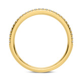 Photo of Zaila 1 ct tw. Lab Grown Diamond Same Sex Ladies Band Set 18K Yellow Gold [BT2578YL]