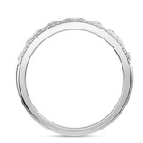 Photo of Stacy 5/8 ct tw. Lab Grown Diamonds Mens Band 18K White Gold [BT2582WM]