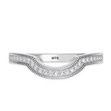 Photo of Kassia 1 3/8 Carat T.W. Sapphire,Diamond and Diamond Matching Bridal Bridal Set 18K White Gold [BT2568WL]