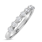 Photo of Oxley 1 1/8 ct tw. Lab Grown Diamond Wedding Band Set 18K White Gold [BT2589WL]