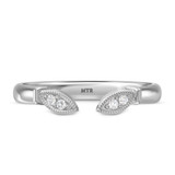 Photo of Mirella 3 7/8 ct tw. Lab Grown Diamond Marquise Solitaire Trio Set 10K White Solid Gold [BT2449WL]