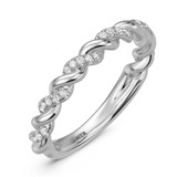 Photo of Palmina 3 3/4 ct tw. Lab Grown Diamond Emerald Solitaire Trio Set 10K White Solid Gold [BT2446WL]