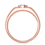 Photo of Diego 1/2 ct tw. Lab Grown Diamonds Mens Band 10K Rose Solid Gold [BT2634RM]