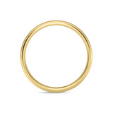 Photo of Amari 0 ct tw. Lab Grown Diamond Wedding Band Set 14K Yellow Gold Vermeil [BT2552YM]
