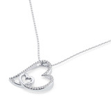 Photo of Veda 1/7 CT. T.W. Lab Grown Diamond Pendant 14K White Gold Vermeil [CP1229W]