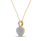 Photo of Shay 1/2 Carat T.W. Diamond Pendant 14K Yellow Gold Vermeil [CP1226Y]
