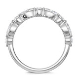 Photo of Stacy 6 1/4 ct tw. Lab Grown Diamond Marquise Solitaire Trio Set 10K White Solid Gold [BT2451WL]