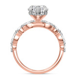Photo of Stacy 4 7/8 ct tw. Lab Grown Diamond Marquise Solitaire Engagement Ring 14K Rose Solid Gold [BT2451RE-O395]