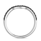 Photo of Melda 1/3 ct tw. Black Diamond Ladies Band 10K White Solid Gold [BT2639WL]