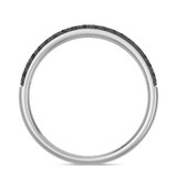 Photo of Melda 1 1/8 ct tw. Black Diamond Wedding Band Set 10K White Solid Gold [BT2639WM]