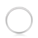 Photo of Otto 3/4 ct tw. Diamond Round Cluster Trio Set 14K White Gold Vermeil [BT2490WL]