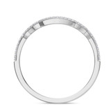 Photo of Sadie 1 3/4 ct tw. Diamond Princess Solitaire Trio Set 14K White Gold Vermeil [BT2650WL]