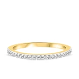 Photo of Breanna 7/8 ct tw. Diamond Oval Solitaire Trio Set 14K Yellow Gold Vermeil [BT1428YL]