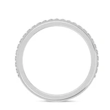 Photo of Kailani 1/2 ct tw. Lab Grown Diamonds Mens Band 14K White Gold Vermeil [BT1407WM]