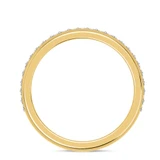 Photo of Melika 1/5 ct tw. Lab Grown Diamonds Mens Band 14K Yellow Gold Vermeil [BT1408YM]