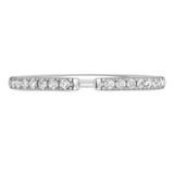Photo of Niu 1 3/8 ct tw. Lab Grown Diamond Oval Solitaire Trio Set 10K White Solid Gold [BT2660WL]