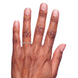 Photo of Niu 1/6 ct tw. Lab Grown Diamond Ladies Band 10K Yellow Solid Gold [BT2656YL] [HT-3]