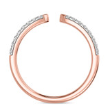 Photo of Niu 3 1/3 ct tw. Lab Grown Diamond Marquise Solitaire Trio Set 14K Rose Solid Gold [BT2656RL]