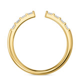 Photo of Niu 5/8 ct tw. Lab Grown Diamond Same Sex Ladies Band Set 10K Yellow Solid Gold [BT2658YL]