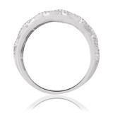 Photo of Isla 3/8 ct tw. Diamond Wedding Band Set 10K White Gold [BT472WM]