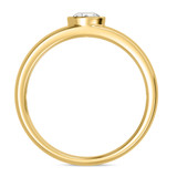 Photo of Niu 1 ct tw. Lab Grown Diamond Same Sex Mens Band Set 10K Yellow Solid Gold [BT2659YM]