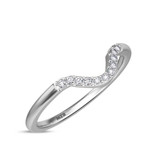 Photo of Holly 2 CT. T.W. Ruby and Diamond Matching Wedding Trio Set 14K White Gold Vermeil [BT2698WL]