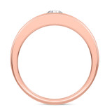 Photo of Verde 1/3 ct tw. Lab Grown Diamonds Mens Band 10K Rose Solid Gold [BT2740RM]