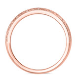 Photo of Zarina 1/10 ct tw. Lab Grown Diamonds Mens Band 10K Rose Solid Gold [BT2743RM]