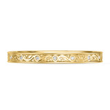 Photo of Zarina 1/4 ct tw. Lab Grown Diamond Wedding Band Set 10K Yellow Solid Gold [BT2743YL]