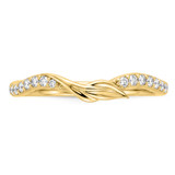 Photo of Ivana 1/2 ct tw. Lab Grown Diamond Same Sex Ladies Band Set 10K Yellow Solid Gold [BT2738YL]