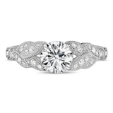 Photo of Virelle 2 1/2 ct tw. Lab Grown Diamond Round Solitaire Trio Set 14K White Solid Gold [BT2741WE-L095]