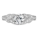 Photo of Virelle 2 1/2 ct tw. Lab Grown Diamond Round Solitaire Trio Set 14K White Solid Gold [BT2741WE-L095]