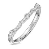 Photo of Virelle 2 1/3 ct tw. Lab Grown Diamond Round Solitaire Bridal Set 14K White Solid Gold [BT2741WL]