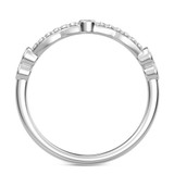 Photo of Virelle 2 1/3 ct tw. Lab Grown Diamond Round Solitaire Bridal Set 14K White Solid Gold [BT2741WL]