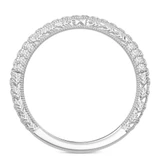 Photo of Bruma 1/3 ct tw. Lab Grown Diamond Ladies Band 10K White Solid Gold [BT2745WL]