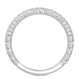 Photo of Bruma 1 1/2 ct tw. Lab Grown Diamond Wedding Band Set 10K White Solid Gold [BT2745WL]