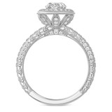 Photo of Bruma 3 ct tw. Lab Grown Diamond Oval Solitaire Trio Set 10K White Solid Gold [BT2745WE-I095]