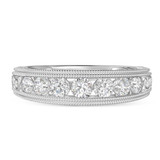 Photo of Bruma 2 3/8 ct tw. Lab Grown Diamond Same Sex Mens Band Set 10K White Solid Gold [BT2745WM]
