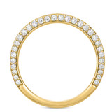 Photo of Avelina 3/8 ct tw. Lab Grown Diamond Ladies Band 10K Yellow Solid Gold [BT2748YL]