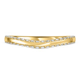 Photo of Avelina 1/2 ct tw. Lab Grown Diamond Wedding Band Set 10K Yellow Solid Gold [BT2748YL]