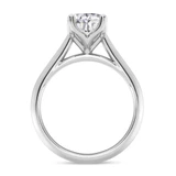 Photo of Jena 2 ct tw. Lab Grown Diamond Pear Solitaire Trio Set 14K White Gold Vermeil [BT2804WE-M195]