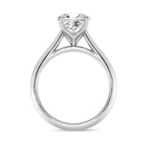 Photo of Jena 2 ct tw. Lab Grown Diamond Cushion Solitaire Engagement Ring 14K White Gold Vermeil [BT2793WE-Q195]