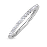Photo of Hart 1/5 ct tw. Lab Grown Diamond Ladies Band 14K White Gold Vermeil [BT2772WL]